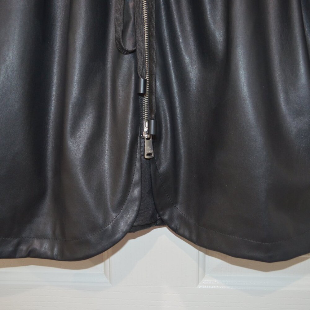 Bernardo Black Vegan Leather Jacket, Size Small - NWT - Picture 6 of 13